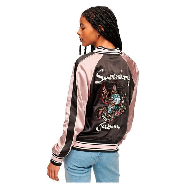 Superdry Suikajan Bomberjacka Brun XS Kvinna