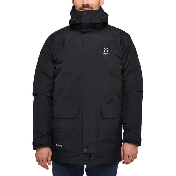 Haglofs Asp 3in1 Goretex Parka Sort S Mand