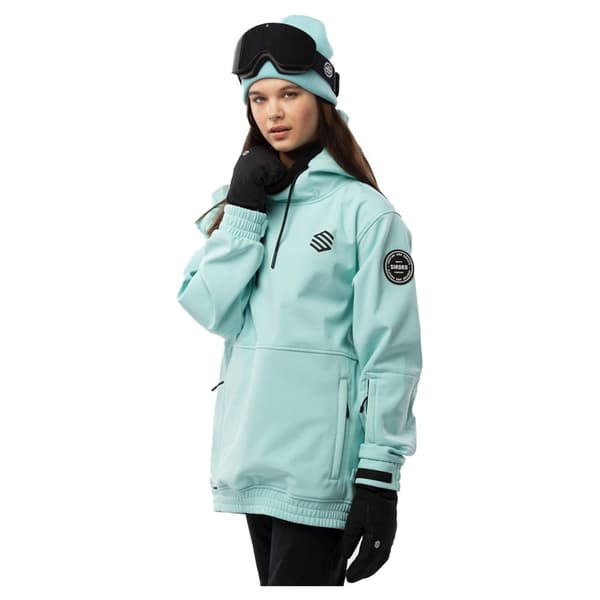 Siroko W1 Iceberg Softshelljakke Grøn M Mand