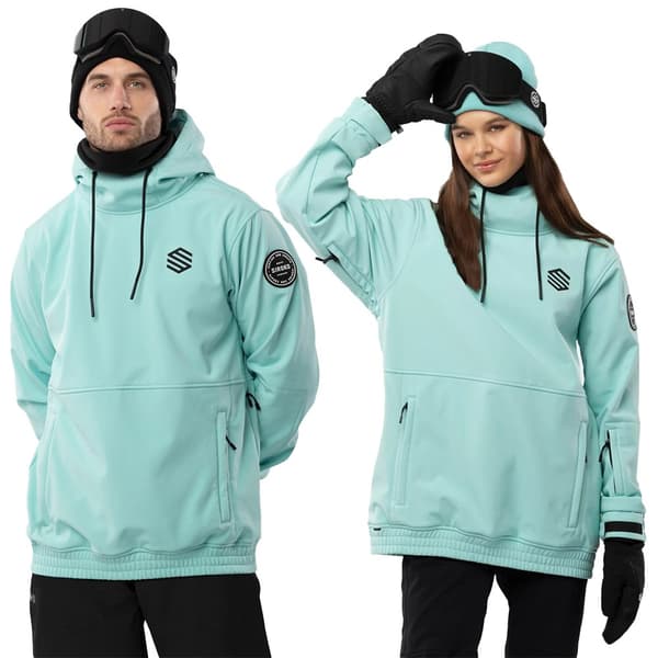 Siroko W1 Iceberg Softshelljakke Grøn M Mand