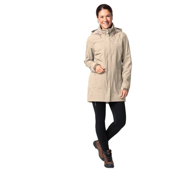 Vaude Escape Parka Beige 34 Kvinna