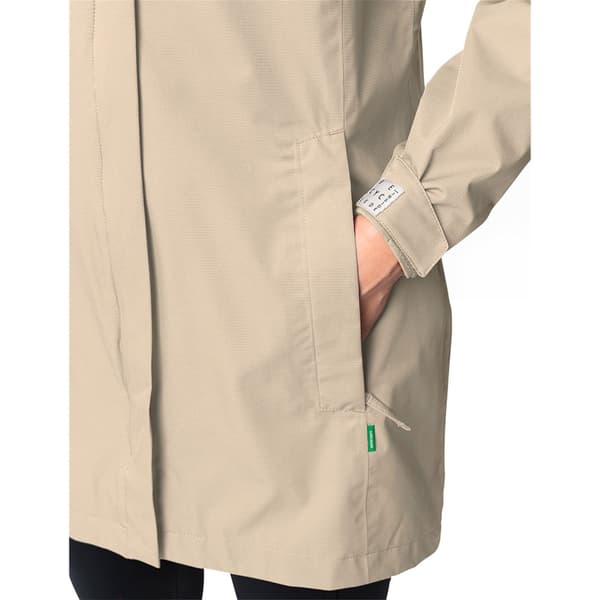 Vaude Escape Parka Beige 34 Kvinna