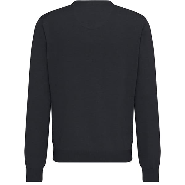 Fynch Hatton Sfpk211 V-aukkoinen Neulepaita Musta XL Mies