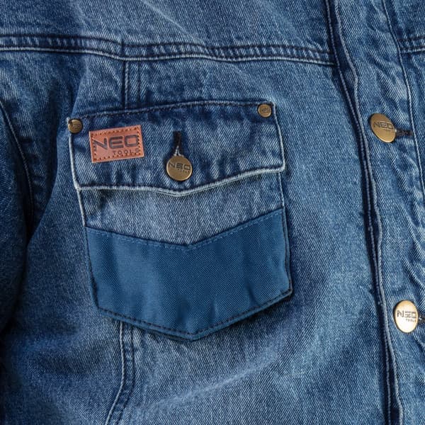 DENIM isoleret denimjakke, str. XL