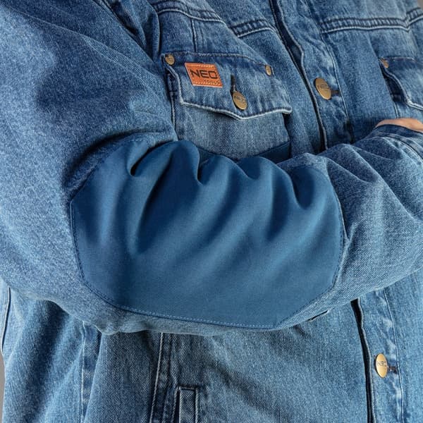DENIM isolerad jeansjacka, storlek XXL