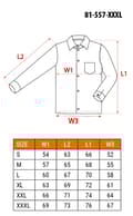 Pikkukuva 7 / 9: DENIM-eristetty farkkutakki, koko XXXL