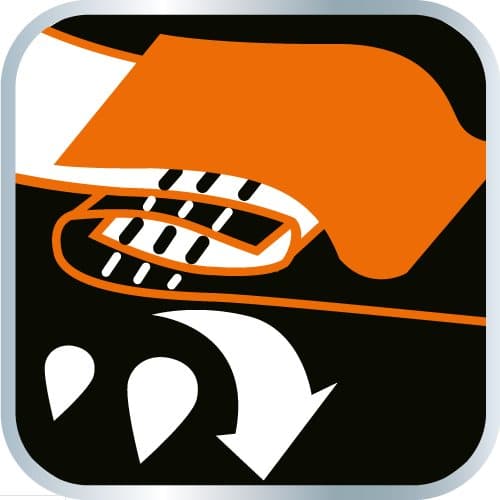 Isoleret advarsels-arbejdsjakke, orange, str. XL