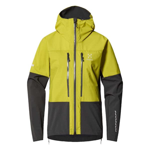 Haglofs L.i.m Hybrid Touring Softshell-takki Keltainen L Nainen
