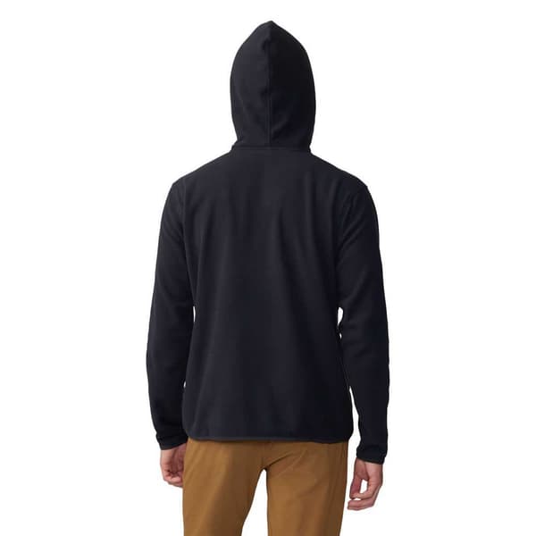 Mountain Hardwear Novelty Microchill Fleecejakke Med Hætte Sort L Mand