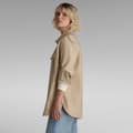 Miniatyrbillede 3 af 5: G-star Naval Collar Overshirt 2.0 Jakke Grøn M Kvinde
