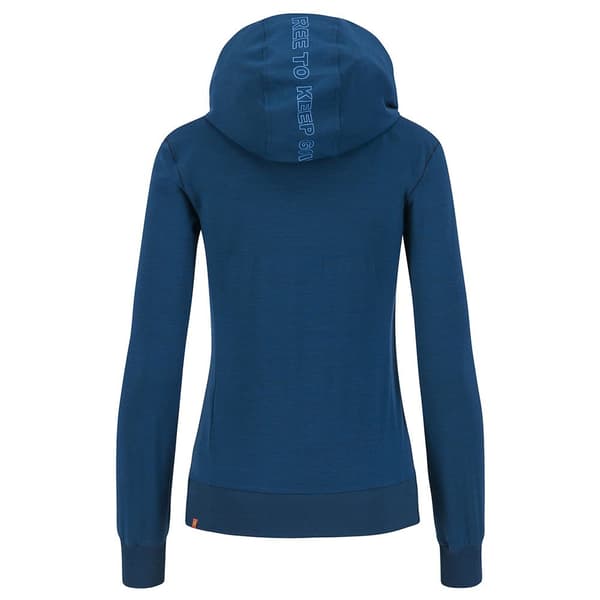 Karpos Coppolo Merino Vetoketjullinen Fleecetakki Sininen S Nainen