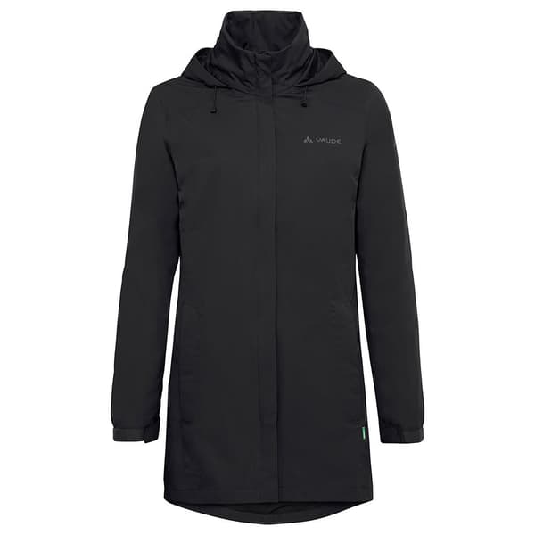 Vaude Escape Parka Sort 34 Kvinde