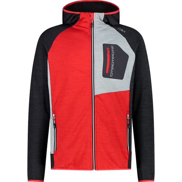 Cmp Fix Hood 32g4357 Hupullinen Fleecetakki Punainen L Mies