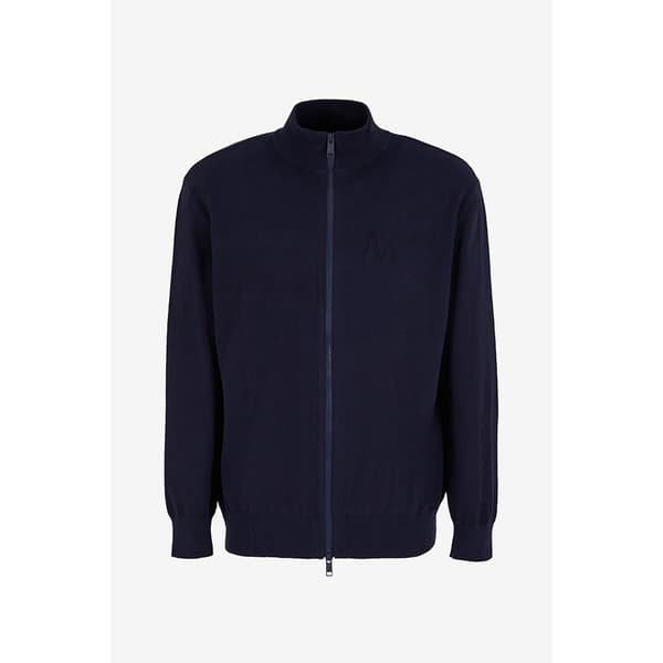 Armani Exchange 3dze2a_zm4bz Cardigan Blå L Mand