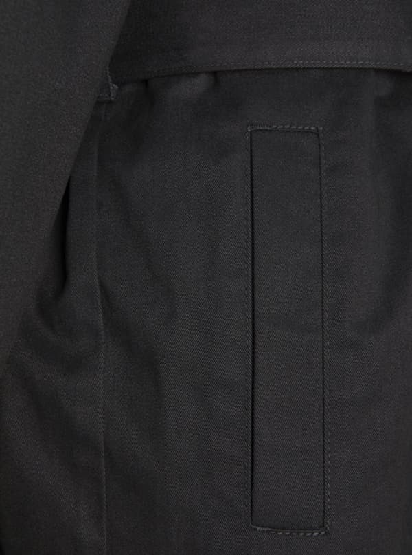 Linea trenchcoat - Sort
