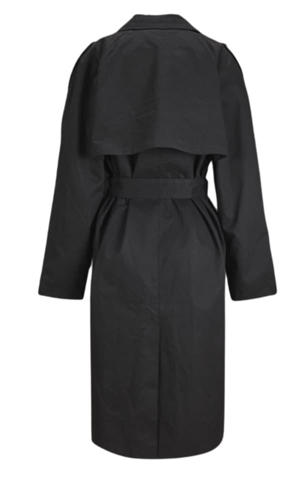Linea trenchcoat - Sort