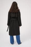 Miniatyrbillede 2 af 10: Linea trenchcoat - Sort