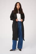 Miniatyrbillede 1 af 10: Linea trenchcoat - Sort