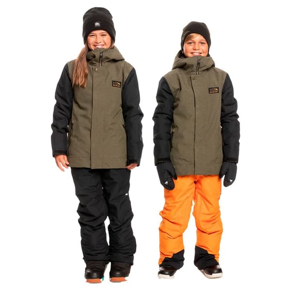 Quiksilver Ridge Jacka Brun 10 Years Pojke