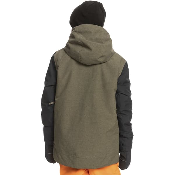 Quiksilver Ridge Jacka Brun 10 Years Pojke