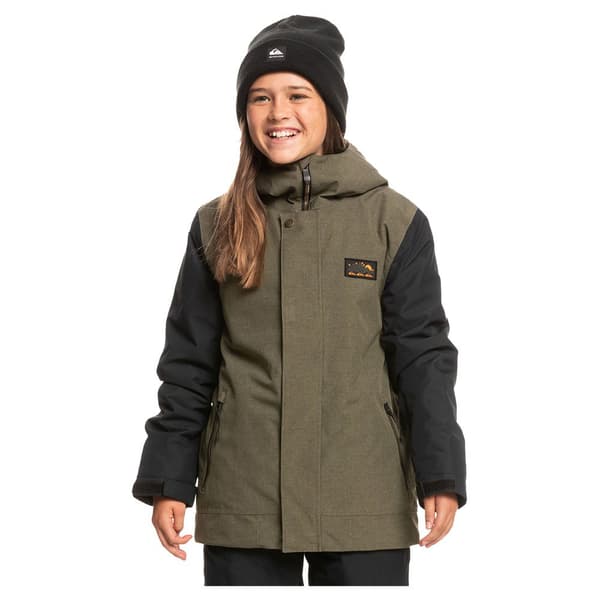 Quiksilver Ridge Jacka Brun 10 Years Pojke