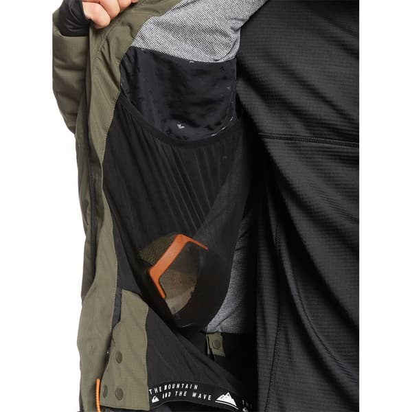 Quiksilver The Edge Jacka Grönt XL Man