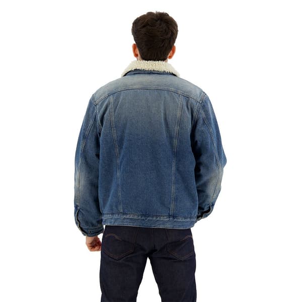 G-star Utility Flap Pocket Sherpa Denimjakke Blå S Mand