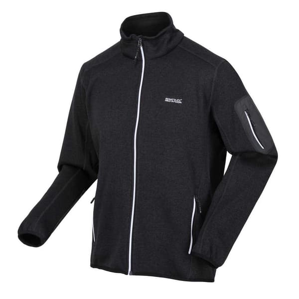 Regatta Newhill Vetoketjullinen Fleecetakki Musta 5XL Mies