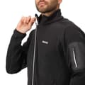 Pikkukuva 9 / 10: Regatta Newhill Vetoketjullinen Fleecetakki Musta 5XL Mies