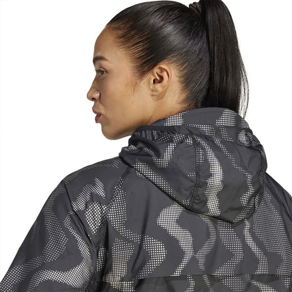 Adidas Ultimate Wind.rdy Jakke Grå L Kvinde