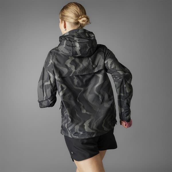 Adidas Ultimate Wind.rdy Jakke Grå L Kvinde
