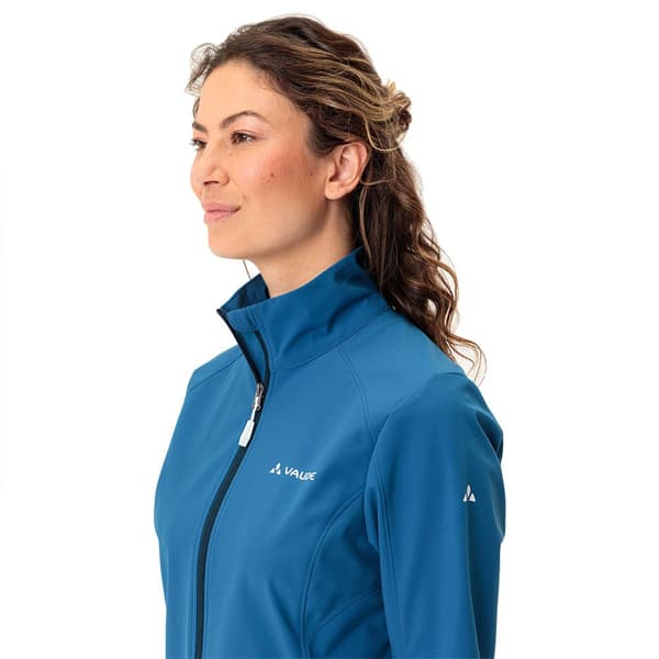 Vaude Hurricane Iv Softshelljacka Blå 38 Kvinna