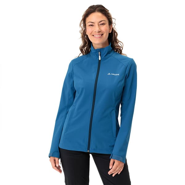 Vaude Hurricane Iv Softshelljacka Blå 38 Kvinna