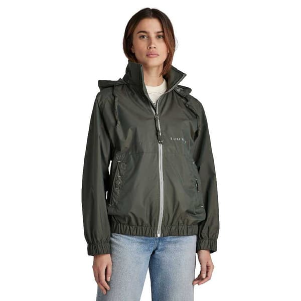 G-star Summer Windbreaker Jakke Grøn S Kvinde