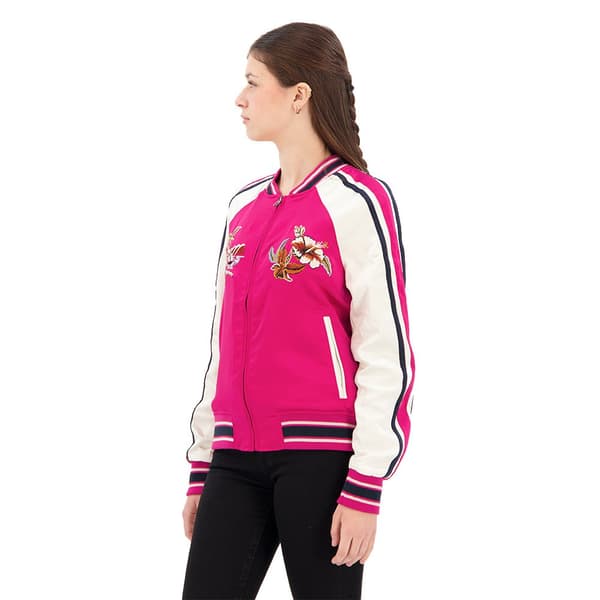 Superdry Suikajan Embroidered Bomberjacka Rosa XS Kvinna