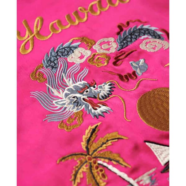 Superdry Suikajan Embroidered Bomberjacka Rosa XS Kvinna