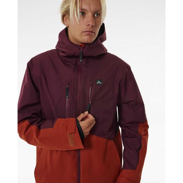 Rip Curl Freerider 20k/20k Jakke Rød M Mand