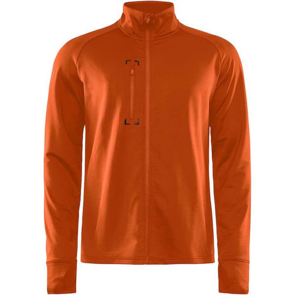 Craft Adv Explore Light Fleecejakke Med Fuld Lynlås Orange XL Mand