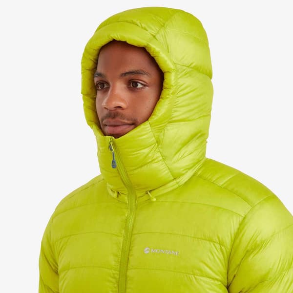 Montane Alpine 850 Untuvatakki Vihreä L Mies