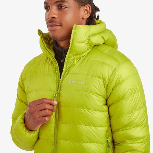 Montane Alpine 850 Untuvatakki Vihreä L Mies