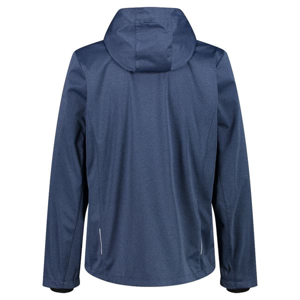 Cmp Zip Hood 39a5027m Softshelljakke Blå 4XL Mand