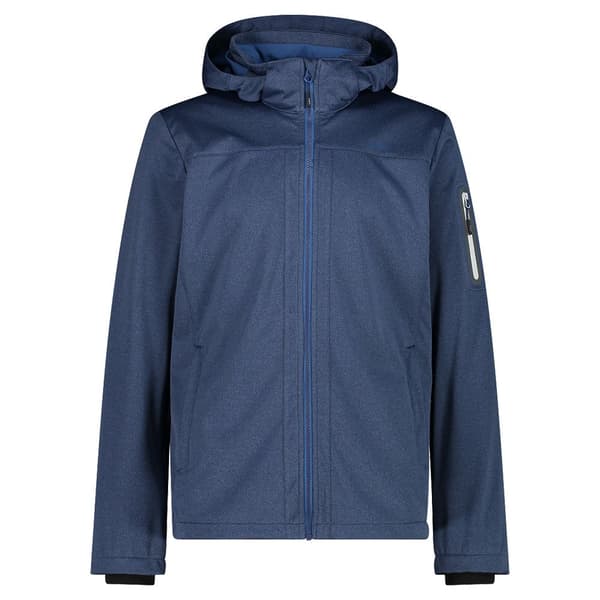 Cmp Zip Hood 39a5027m Softshelljakke Blå 4XL Mand