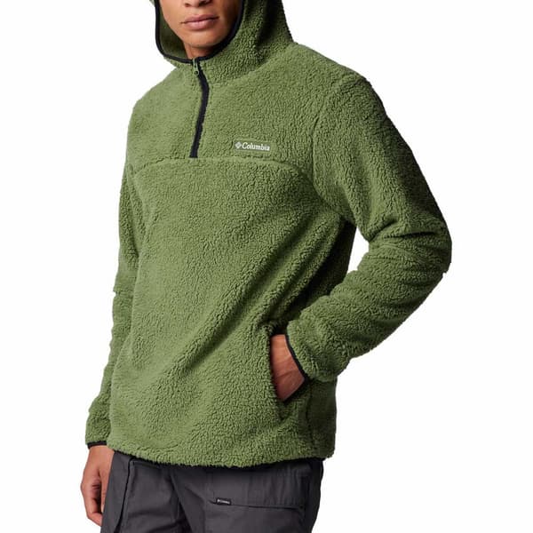 Columbia Rugged Ridge™ Iii Fleecejakke Med Halv Lynlås Grøn XL Mand