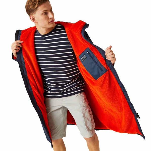 Regatta Robe Parka Blå S-M Man