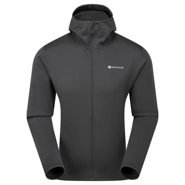 Montane Fury Lite Fleecejacka Med Huva Grå XL Man