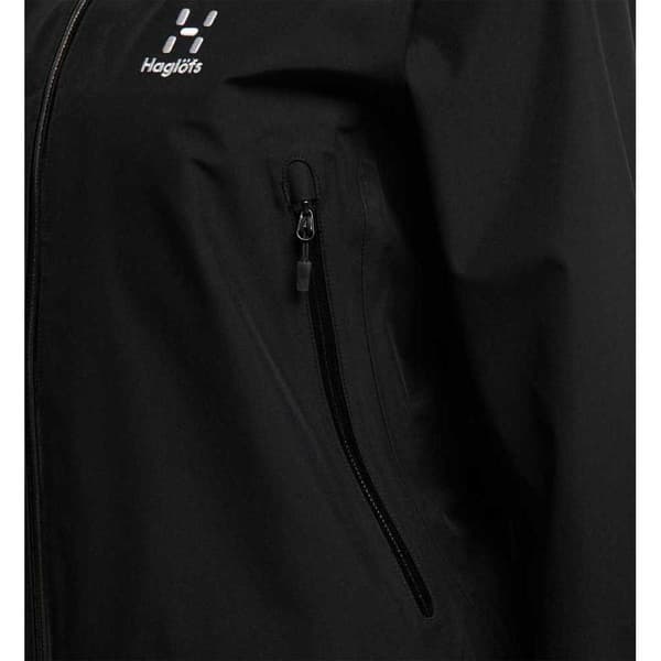 Haglofs Roc Goretex Jakke Sort L Kvinde