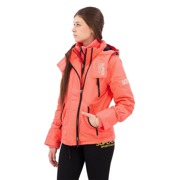 Superdry W5011652a Jacka Orange S Kvinna
