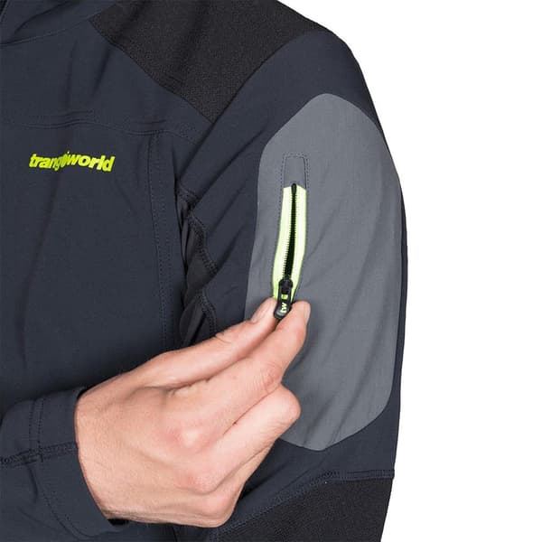 Trangoworld Peyrol Softshelljacka Svart S Man