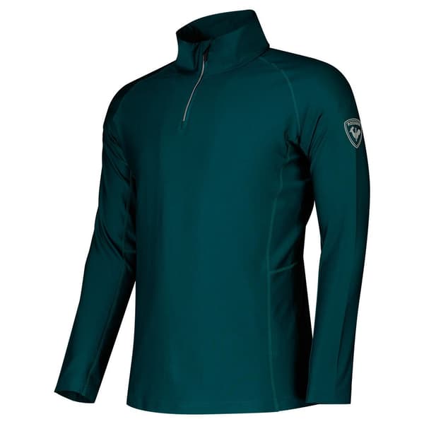 Rossignol Classique Fleece Med Halv Dragkedja Grönt L Man