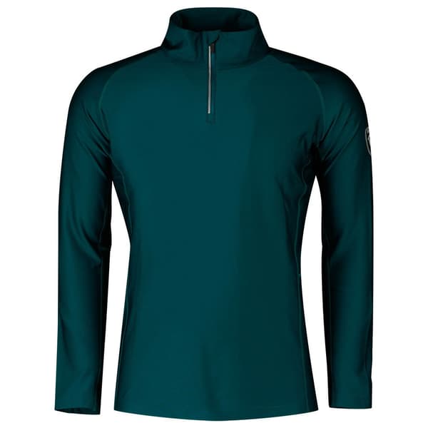 Rossignol Classique Fleece Med Halv Dragkedja Grönt L Man
